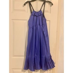 Vera Wang Lavender Label blueish purple dress